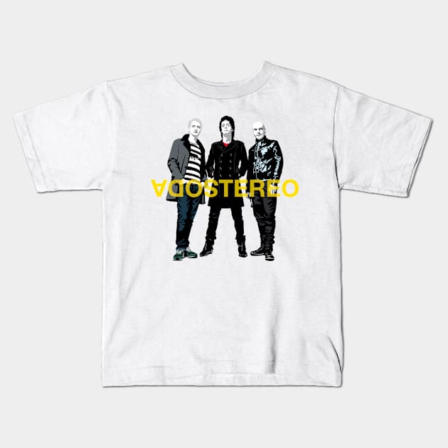 SODASTEREO Kids T-Shirt by Sauher